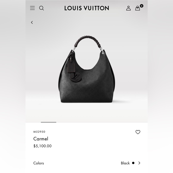 Carmel - Louis Vuitton Purse - Black - Picture 2 of 14